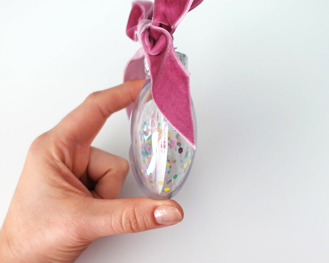 Dew Drop Nutcracker Glitter Christmas Ornament