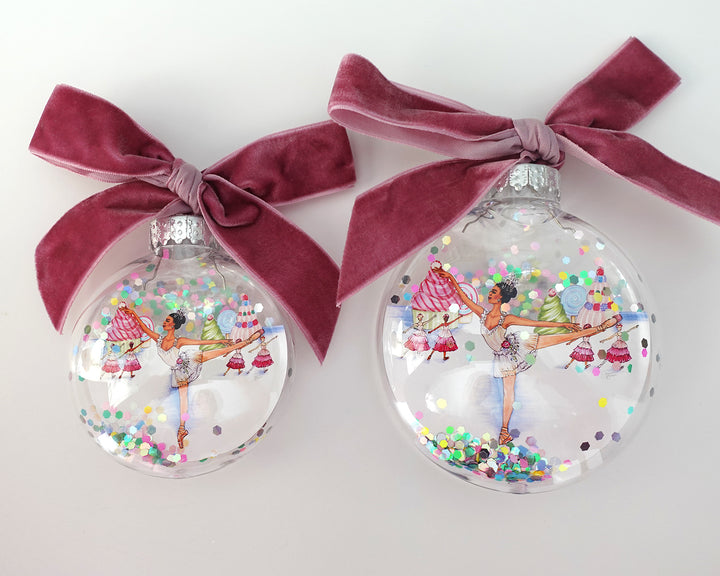Dew Drop Nutcracker Glitter Christmas Ornament