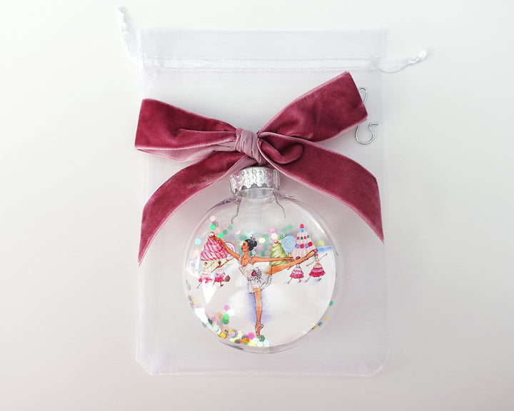 Dew Drop Nutcracker Glitter Christmas Ornament