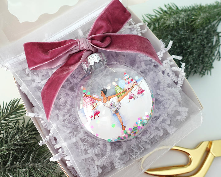 Dew Drop Nutcracker Glitter Christmas Ornament