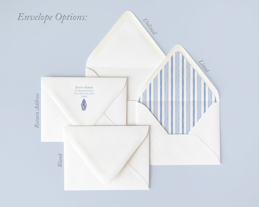 Grandmillennial Pastime Favorite Things Flat  Note Cards