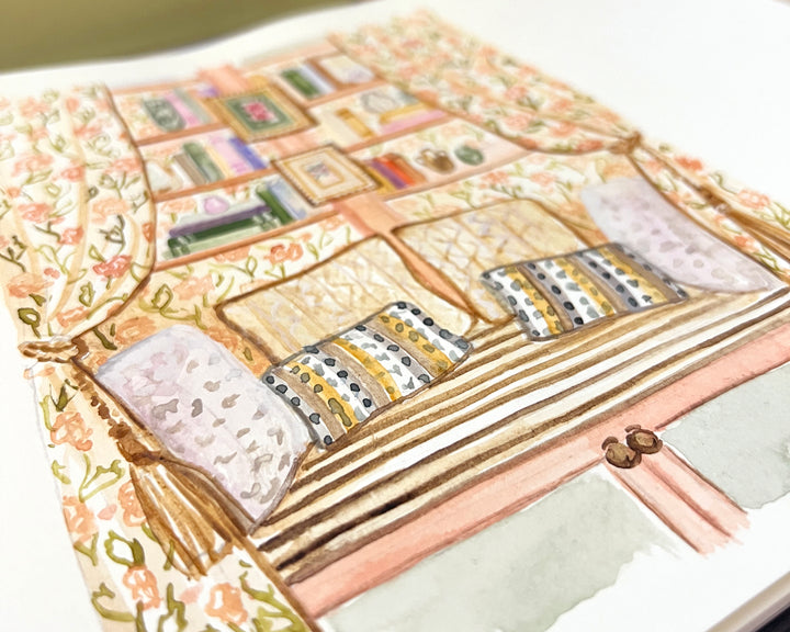 Kips Bay Show House 2026 Original Watercolor Painting