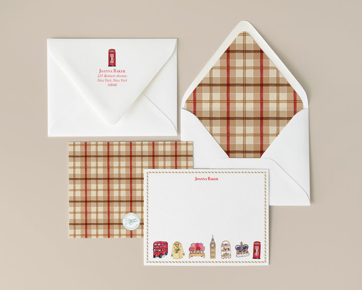 London Favorite Things Flat Note Cards