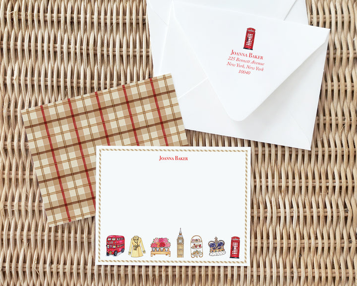 London Favorite Things Flat Note Cards