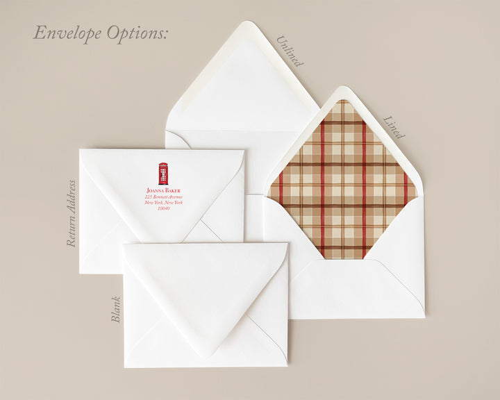 London Favorite Things Flat Note Cards