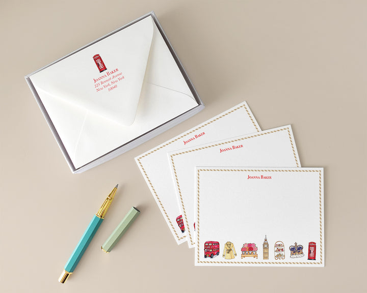 London Favorite Things Flat Note Cards