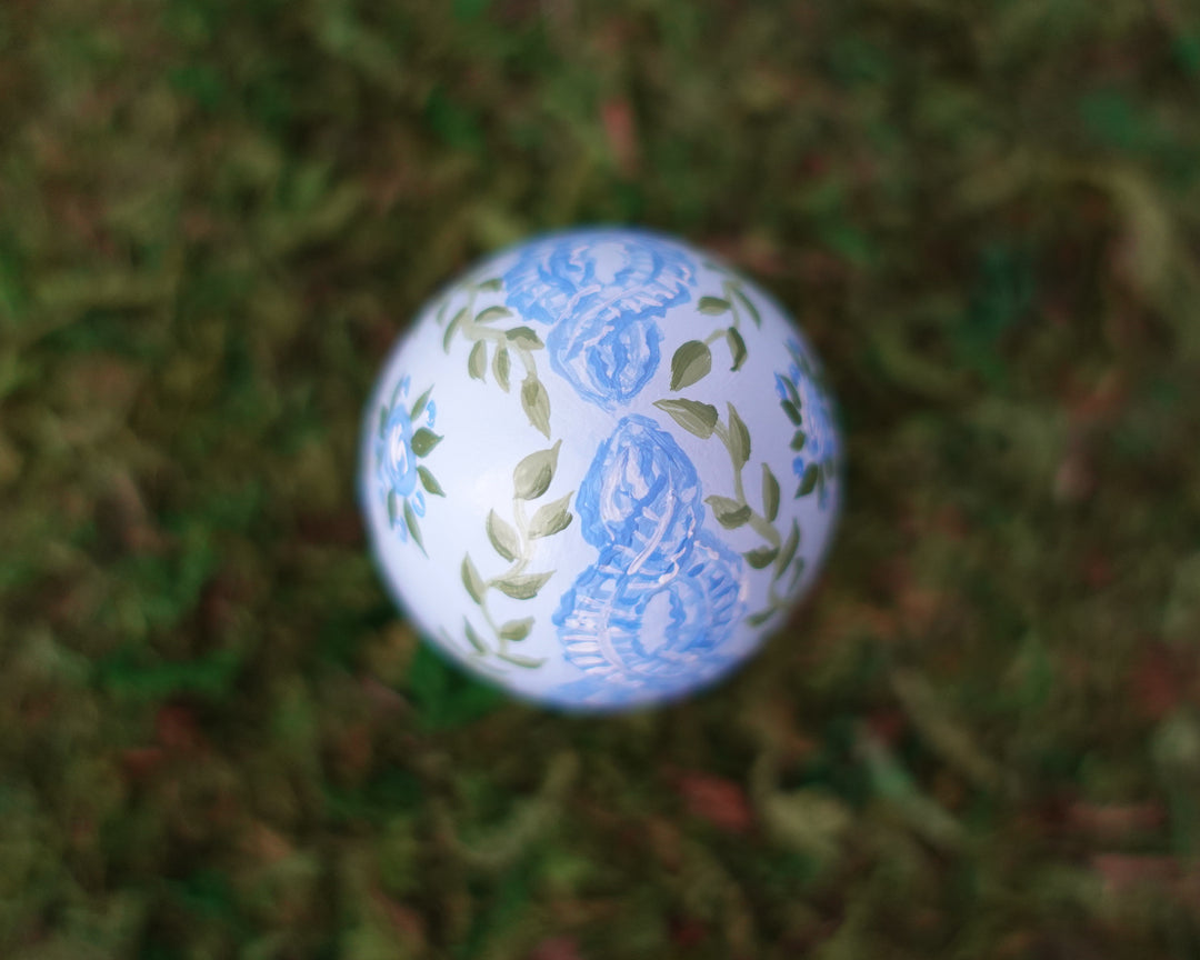 Mini Blue Roses Heirloom Egg