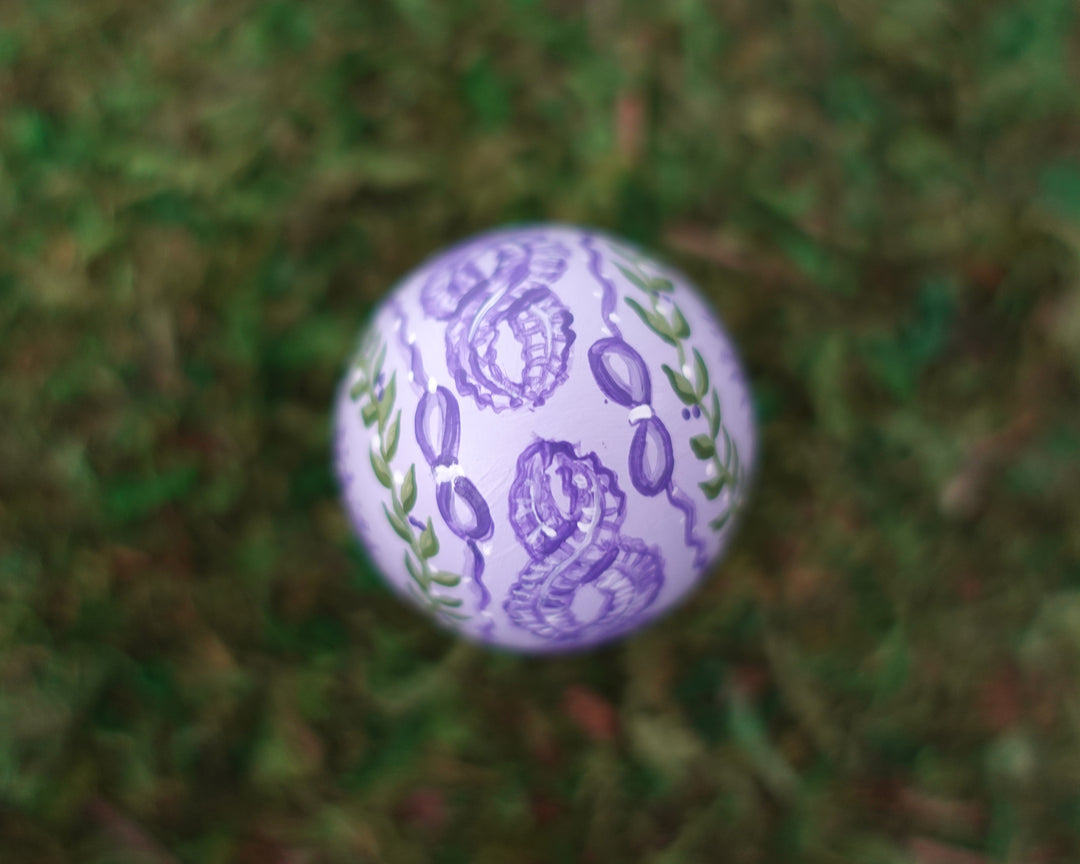 Mini Lavender Vines Heirloom Egg