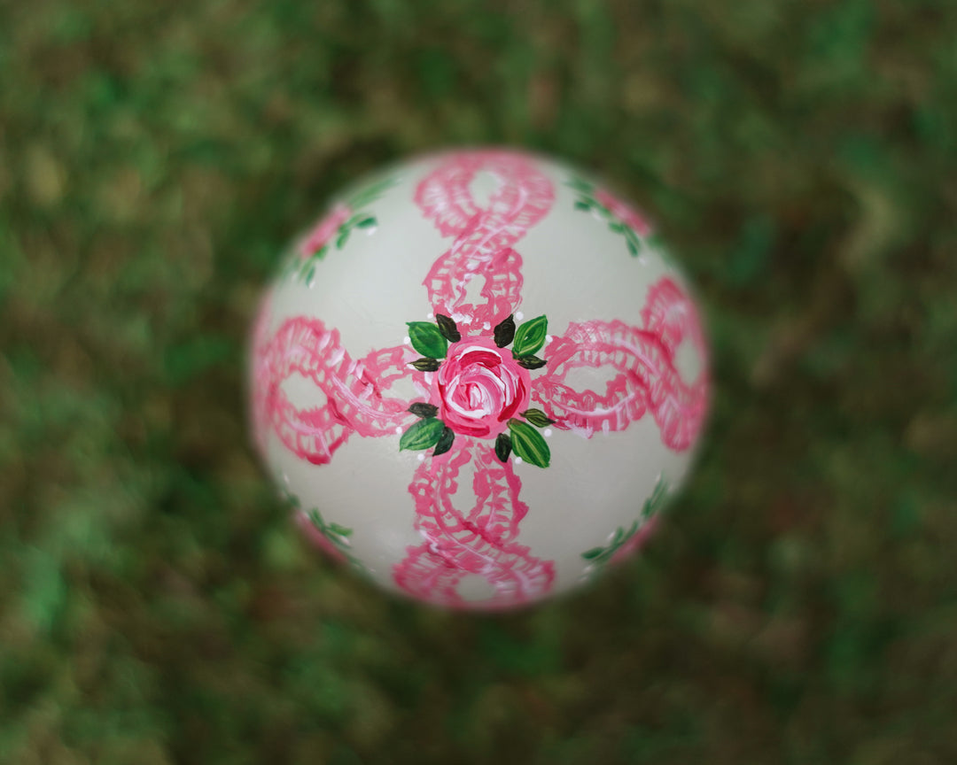 Mint Ruffled Roses Heirloom Egg