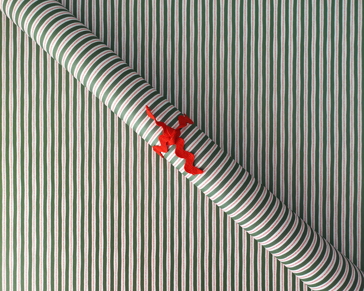 Mixed Watercolor Stripe Gift Wrap Sheets
