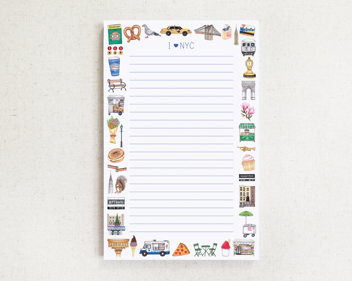 Personalized New York City Notepad