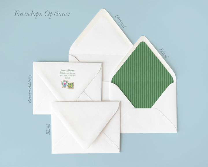 Needlepoint Favorite Things Flat Note Cards