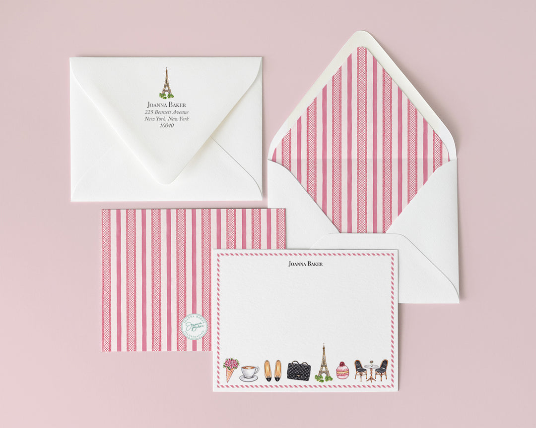 Parisian Favorite Things Flat Note Cards