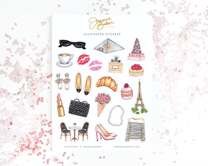 Parisian Favorite Things Stickers