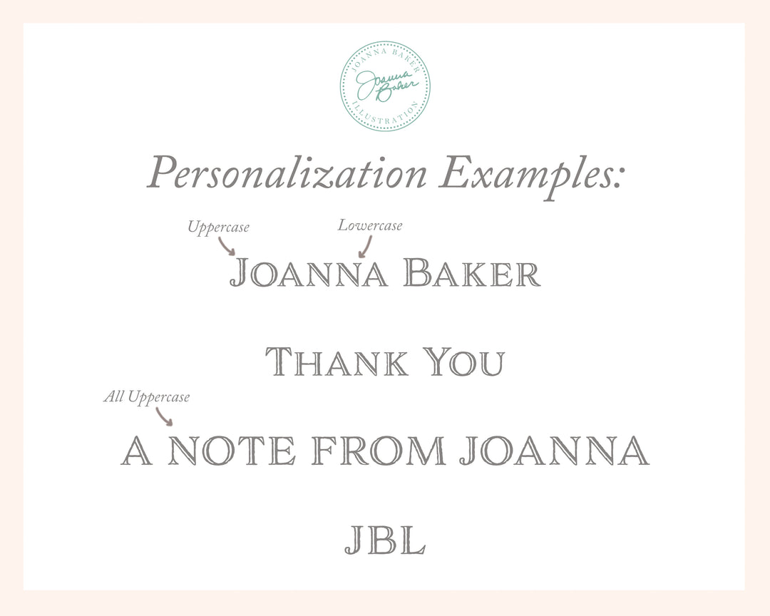 Tulip Hearts Personalized Notepad