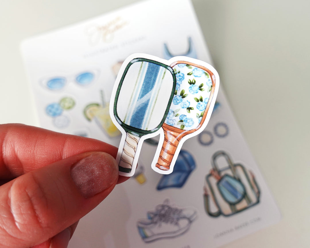 Pickleball Stickers