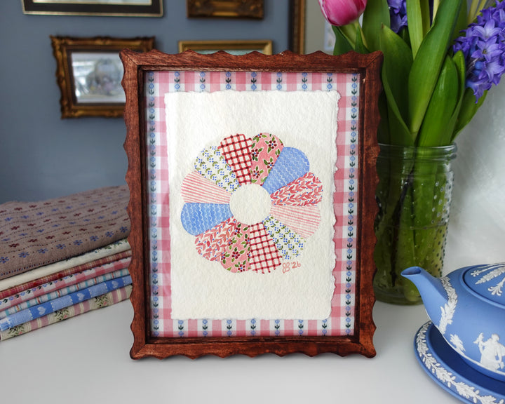 Cornflower Petal Quilt Block