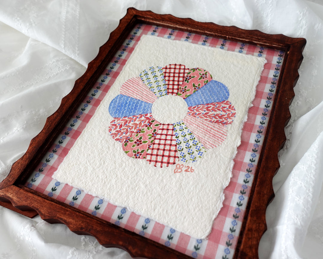 Cornflower Petal Quilt Block