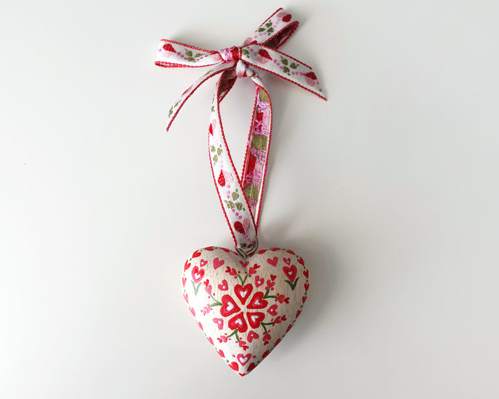 Queen of Hearts Heart Charm