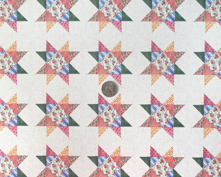 Quilted Star Gift Wrap Sheets