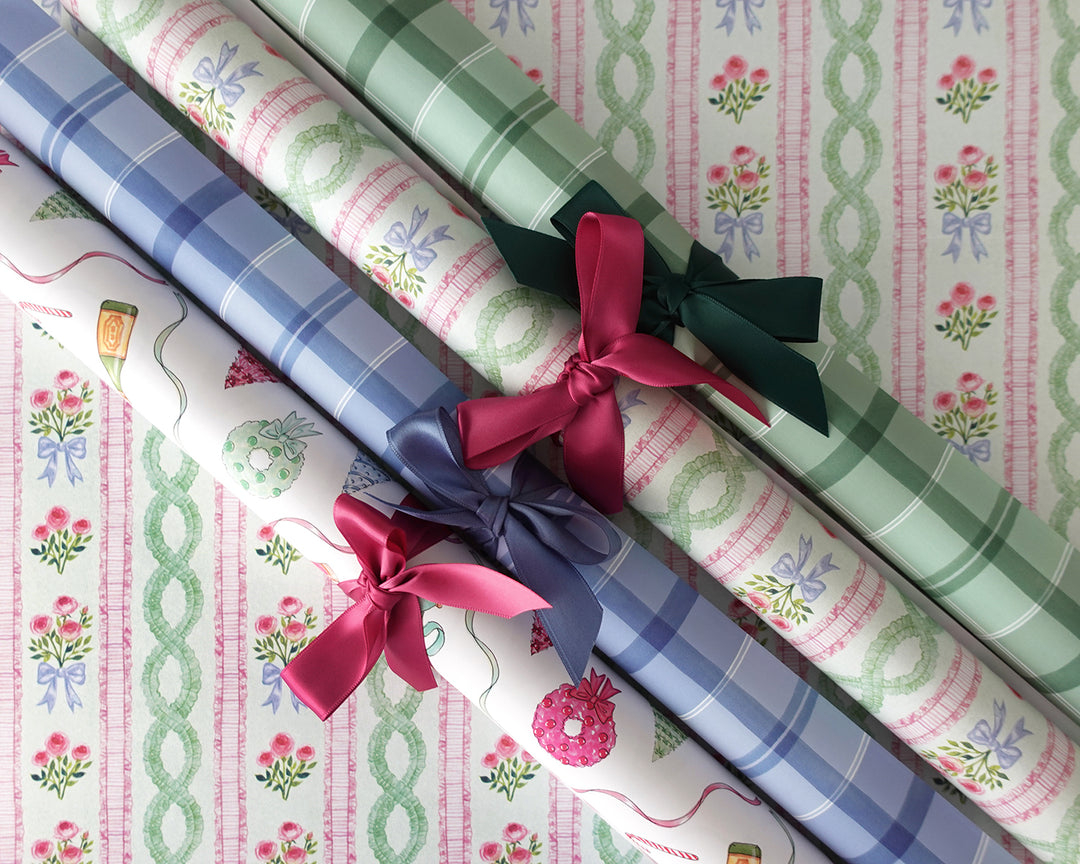 Rococo Bouquets Gift Wrap Sheets