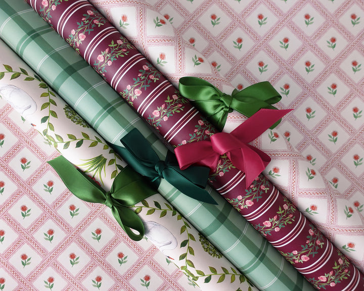 Rose Trellis Gift Wrap Sheets