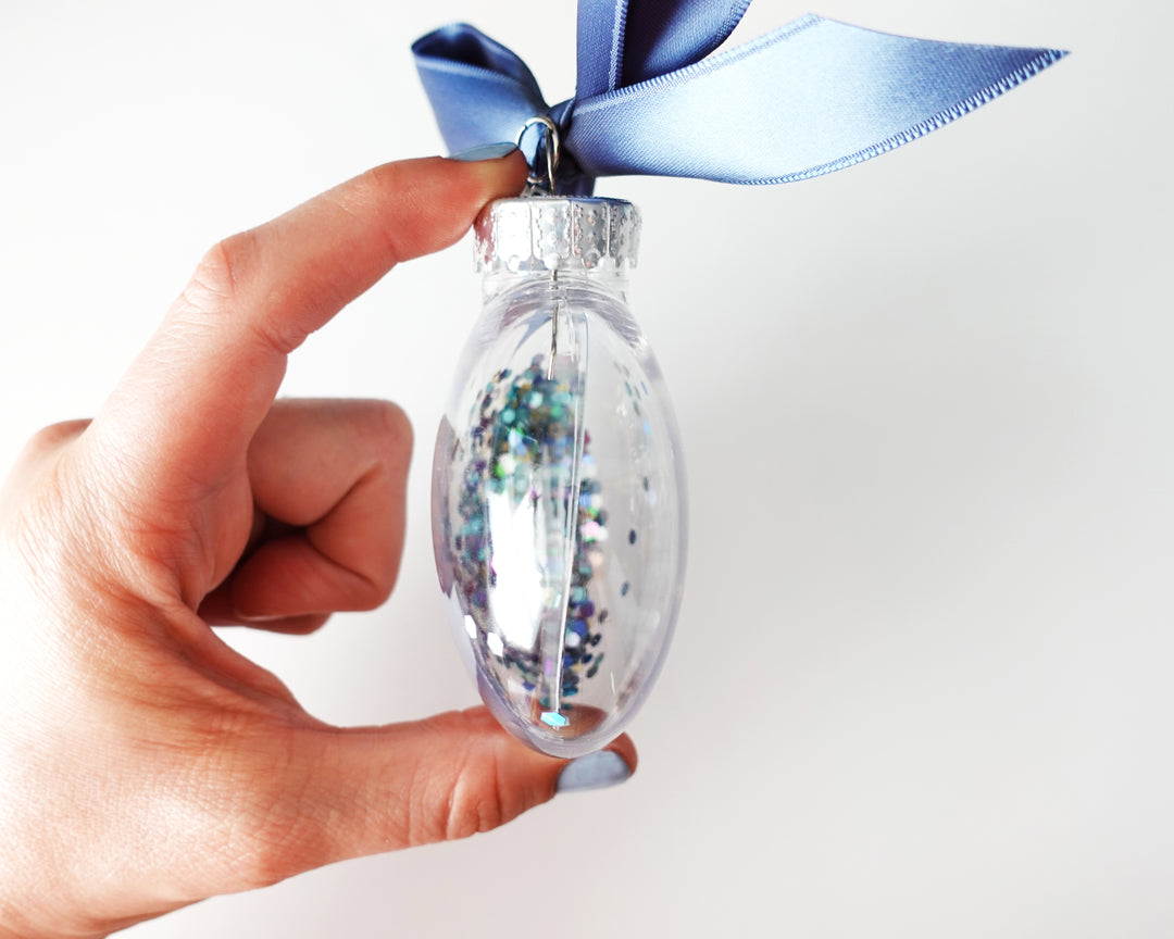 Toronto Canada Glitter Christmas Ornament