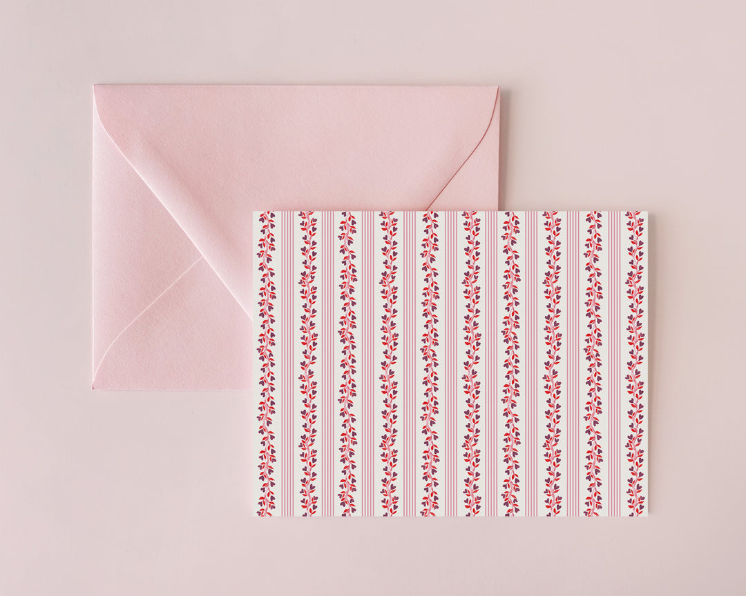 Valentines Folded Notecards