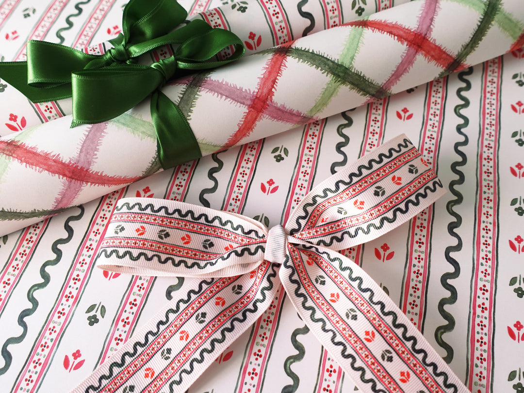 Vintage Trimmings Gift Wrap Sheets
