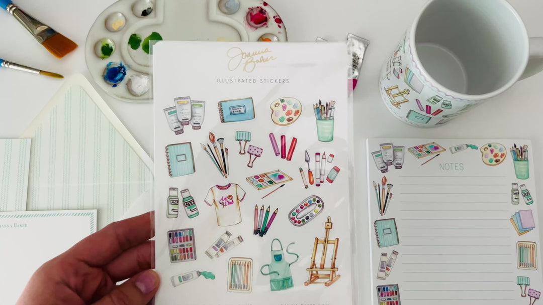 Artist Favorite Things Stickers