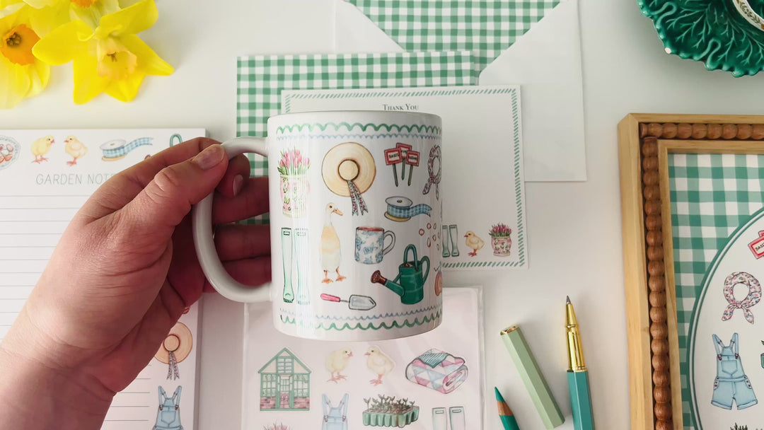 Cottage Garden Favorite Things Mug