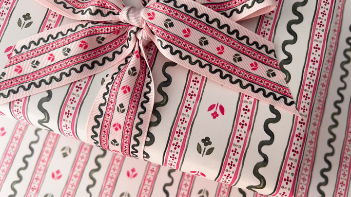 Vintage Trimmings Gift Wrap Sheets