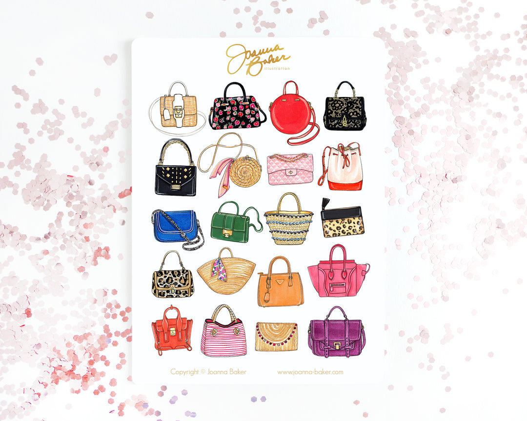 Handbag Stickers