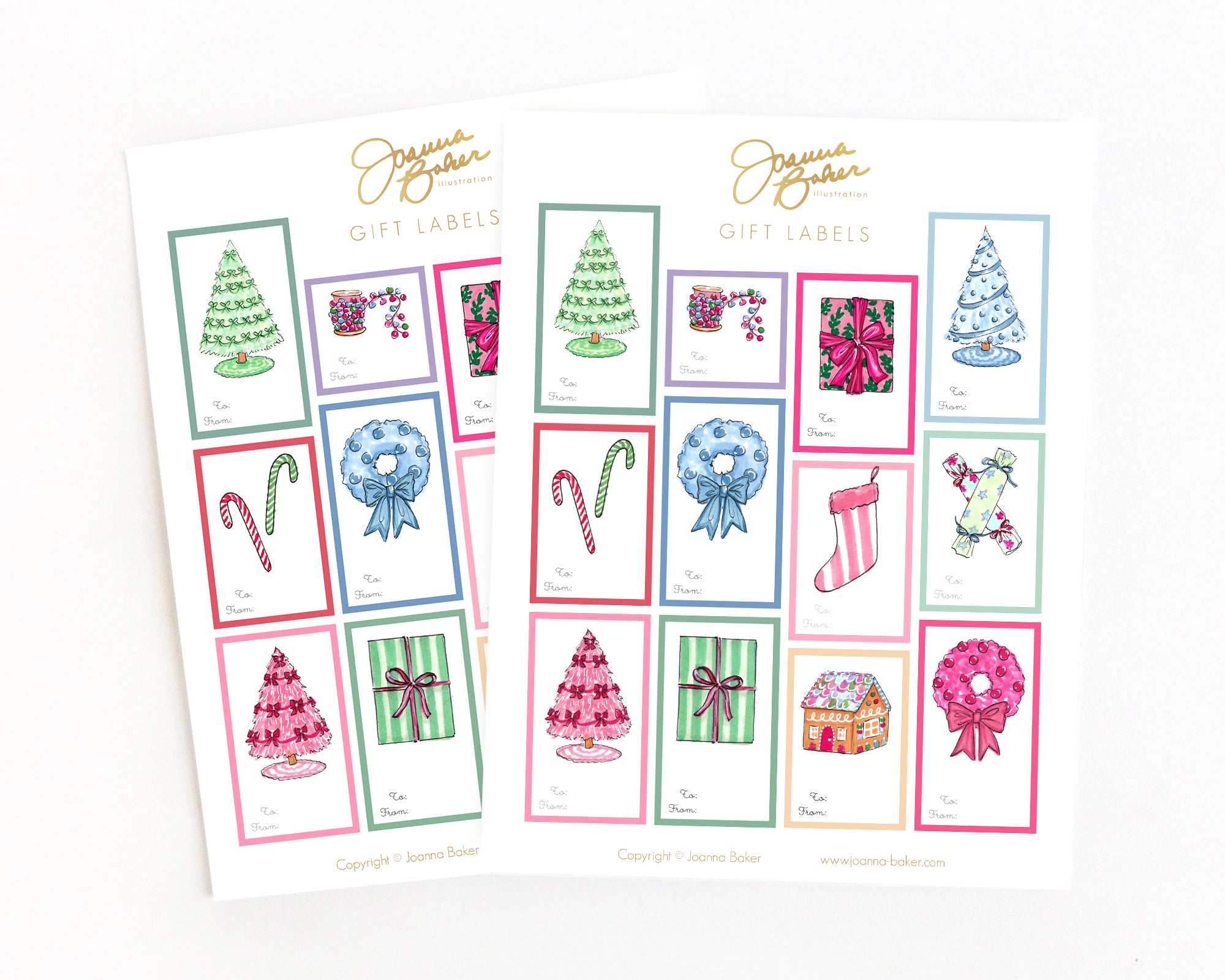 South Park Holiday Gift Label Sticker Sheet – Paramount Shop