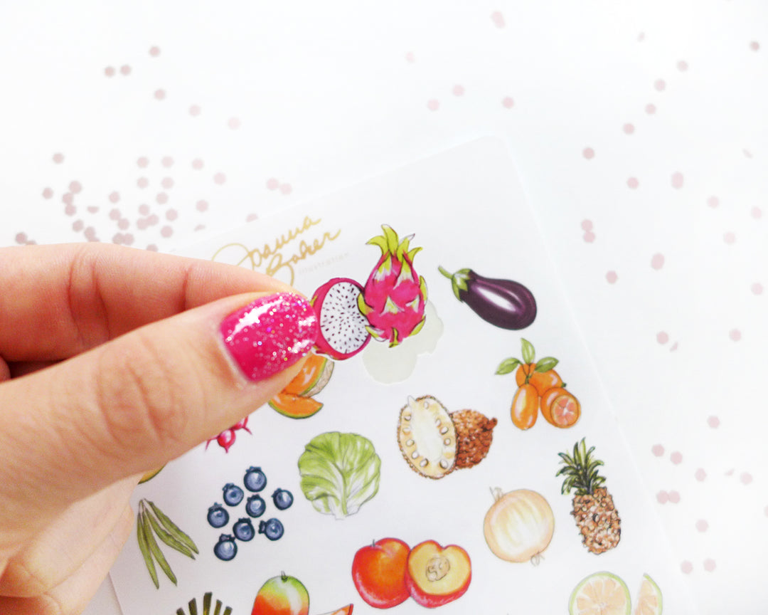 Fruit & Veggie Stickers