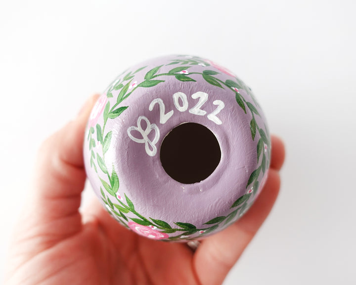 Lavender Wallpaper Heirloom Egg