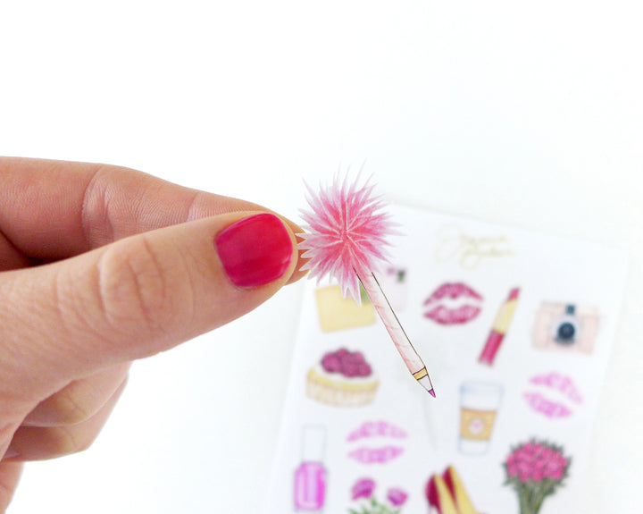 Valentine's Fashion Stickers